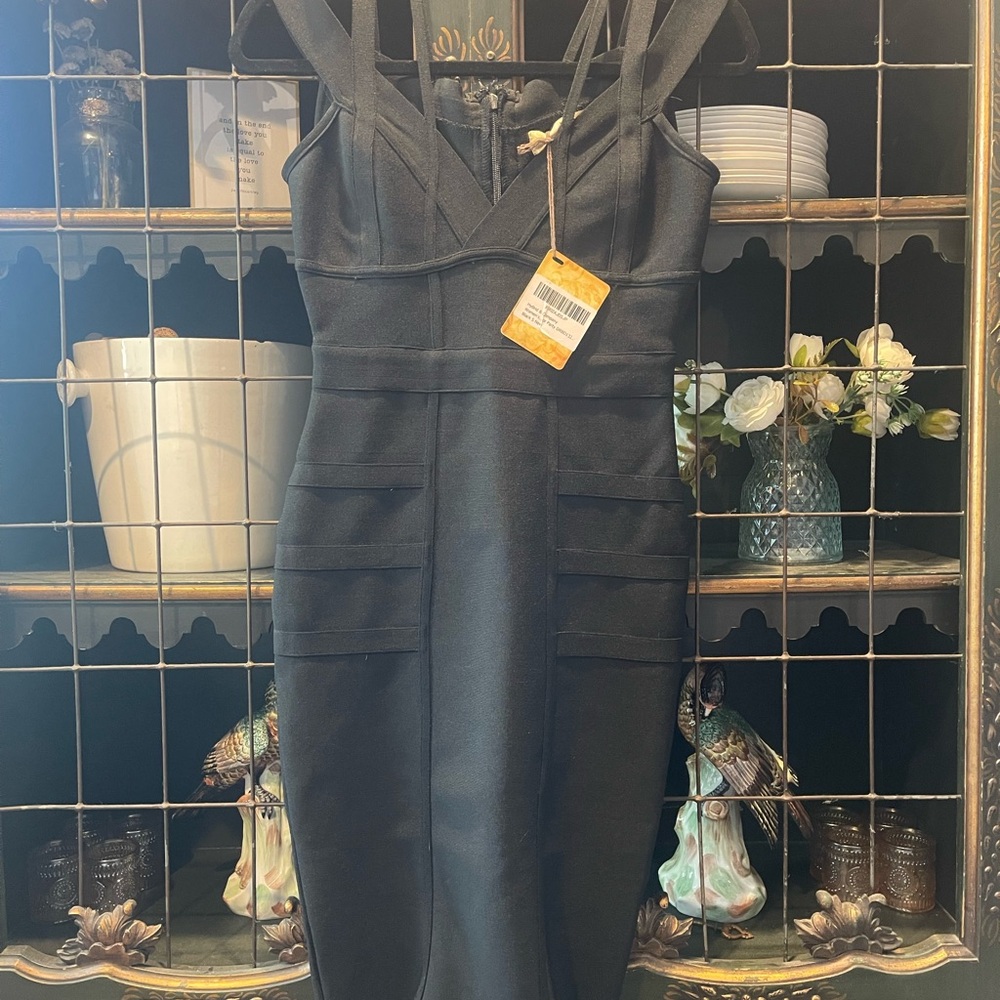 Hybrid & Company Black bandage Dress